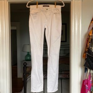 J brand white skinny jeans